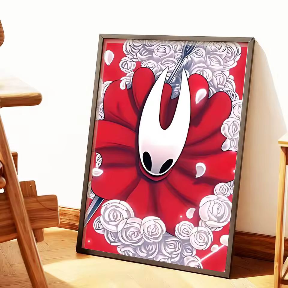 Hollow Knight Retro Wall Art