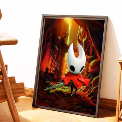 Hollow Knight Sketch Wall Art