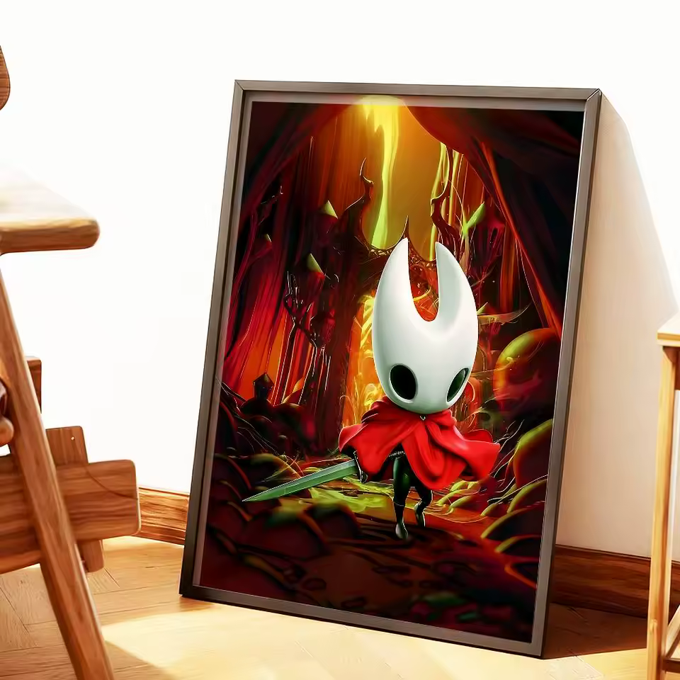 Hollow Knight Sketch Wall Art