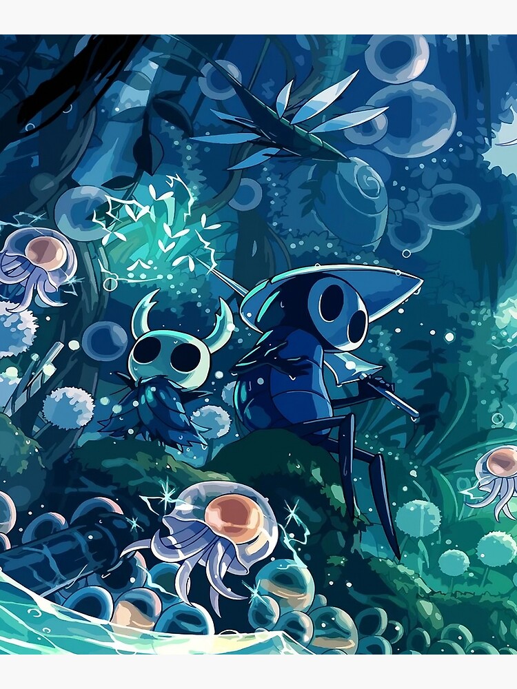 Hollow Knight Dark Fantasy Throw Pillow - Image 2