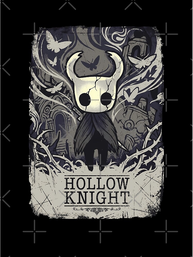 Hollow Knight Ghost Nail Shower Curtain - Image 2