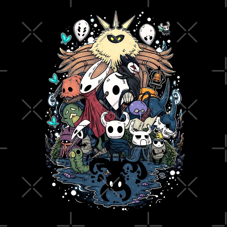 Hollow Knight Retro Tote Bag - Image 2