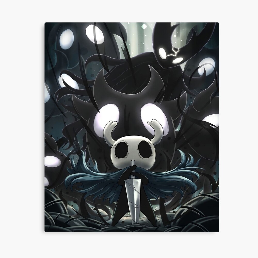 Hollow Knight The Knight Art Poster