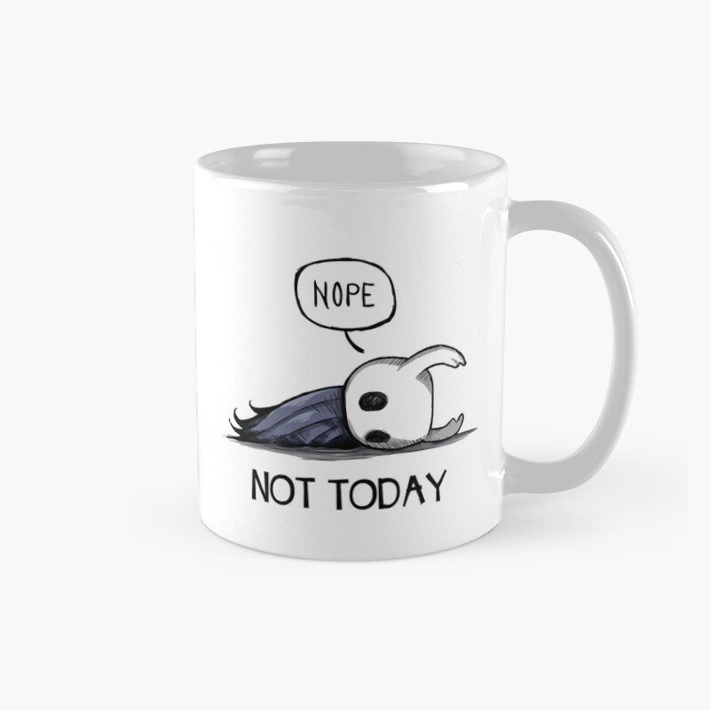 Hollow Knight Nope Not Today Mug