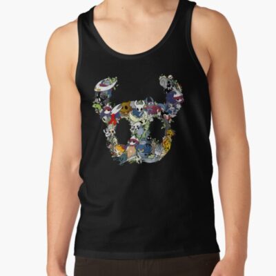 Hollow Crew Mask Tank Top