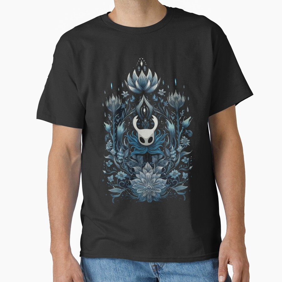 The Knight Hollow Knight Print Gaming T-shirt - Image 3