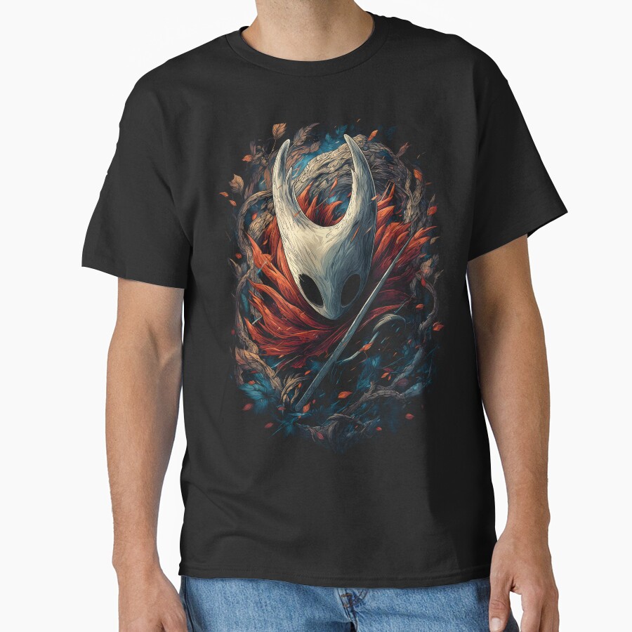Hollow Knight Silksong Hornet Classic T-shirt - Image 3