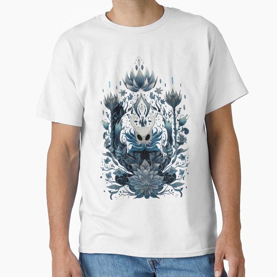 The Knight Hollow Knight Print Gaming T-shirt - Image 2