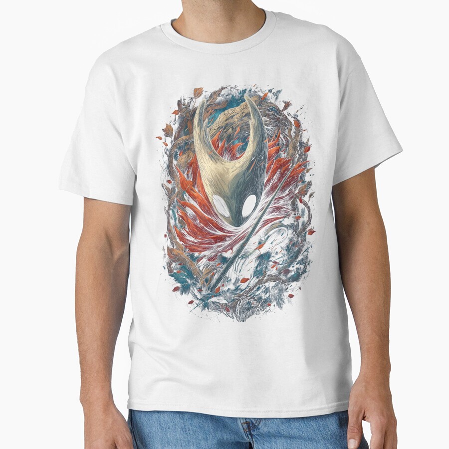 Hollow Knight Silksong Hornet Classic T-shirt - Image 2