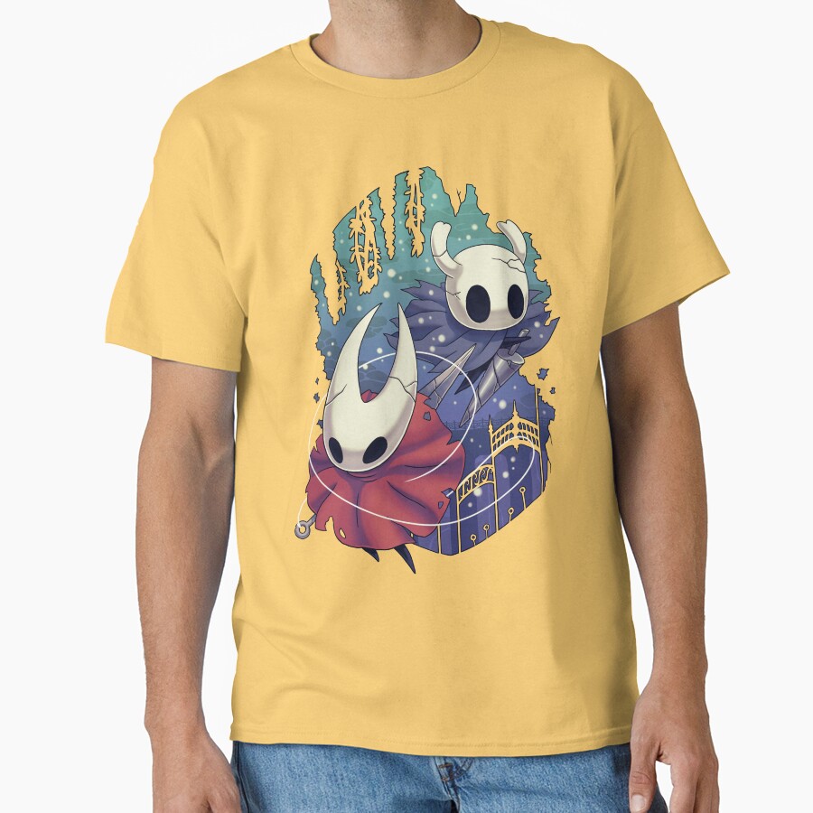 Protector And Knight Silksong Hollow Knight T-shirt - Image 6