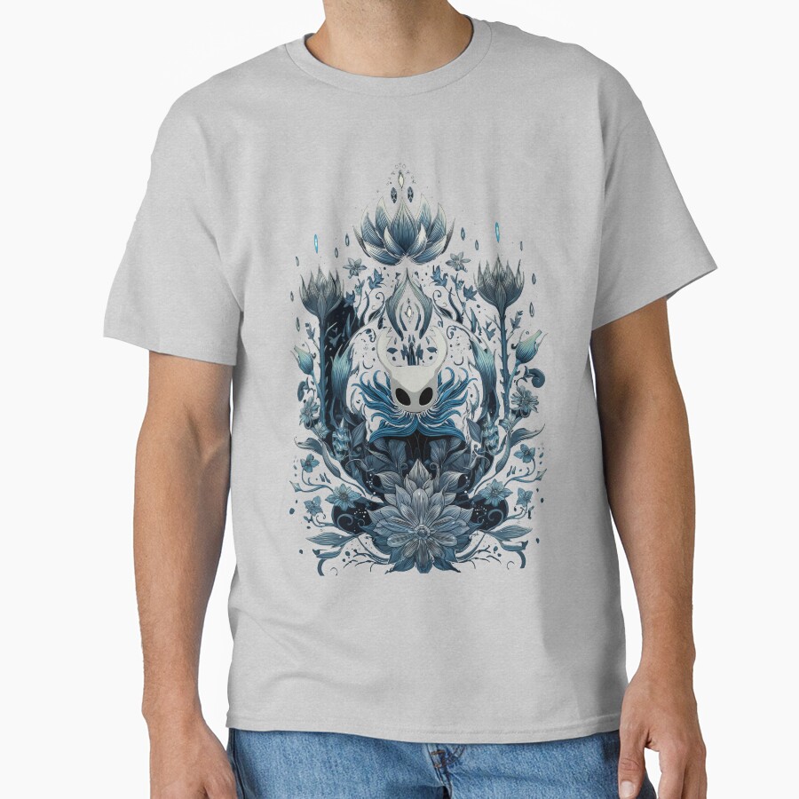 The Knight Hollow Knight Print Gaming T-shirt - Image 4