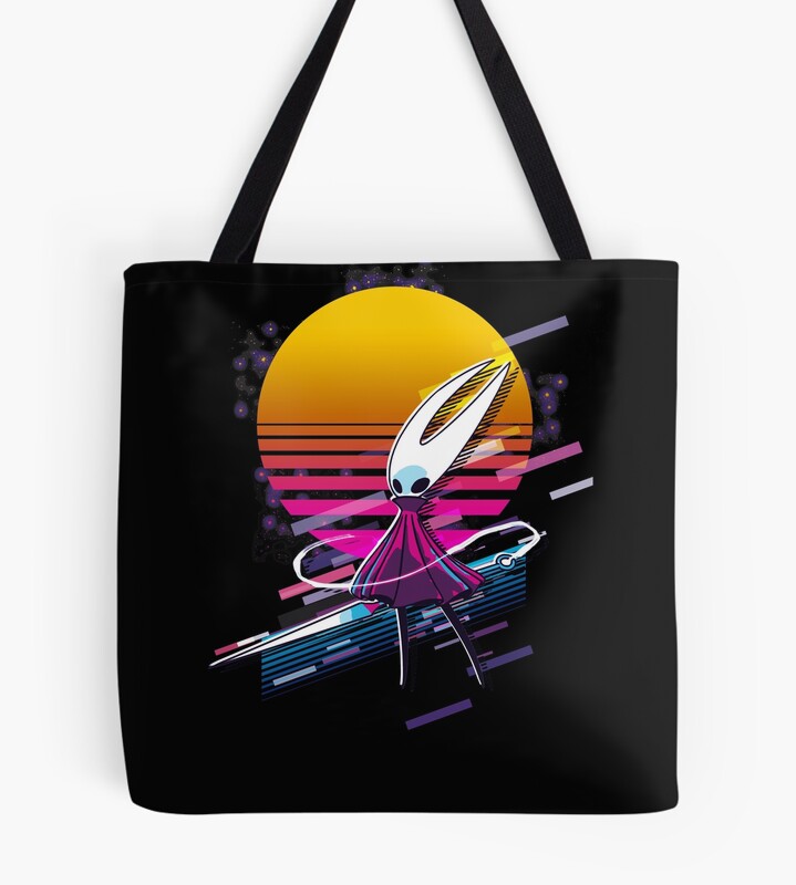Hornet Hollow Knight Silksong 80s Retro Tote Bag