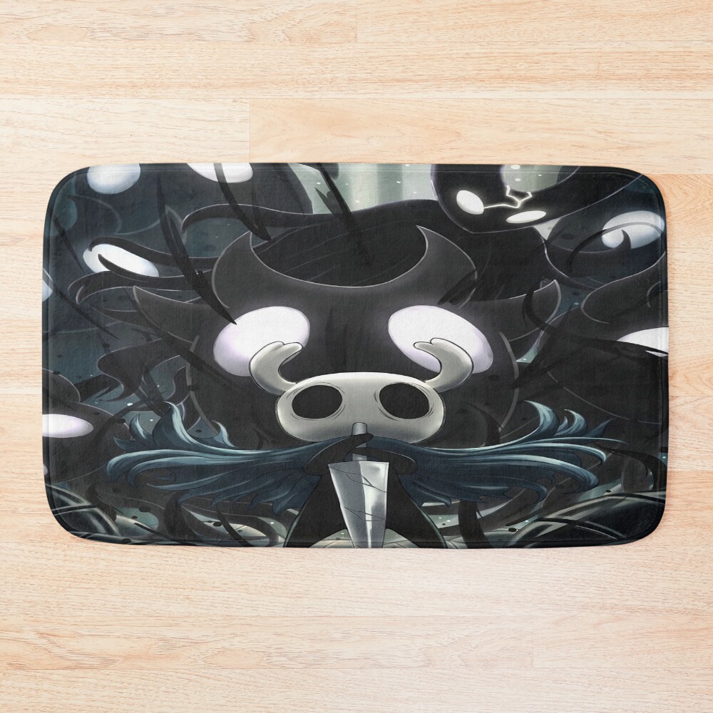 Hollow Knight The Knight Art Bath Mat