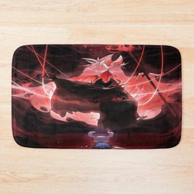 Hollow Knight And Grimm Facing Bath Mat