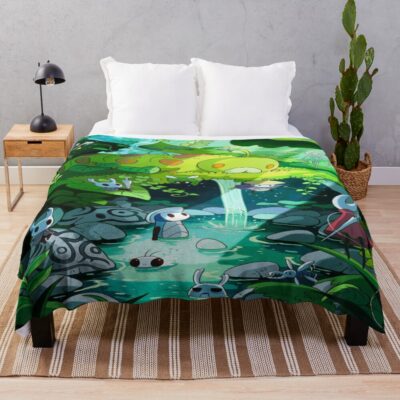 Hollow Knight Graphic Throw Blanket