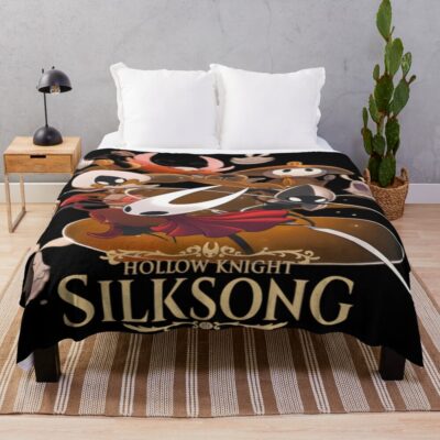 Cartoon Cute Game Character Gaming Retro Throw Blanket