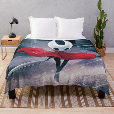 Hornet Silksong Graphic Throw Blanket