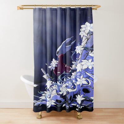Hollow Knight Hornet Shower Curtain