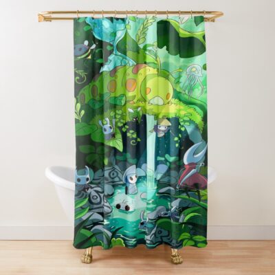 Hollow Knight Graphic Shower Curtain