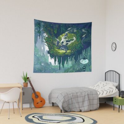 The Knight Ink Art Tapestry