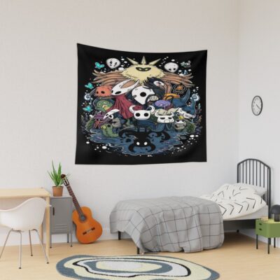 Hollow Knight Crew Graphic Tapestry