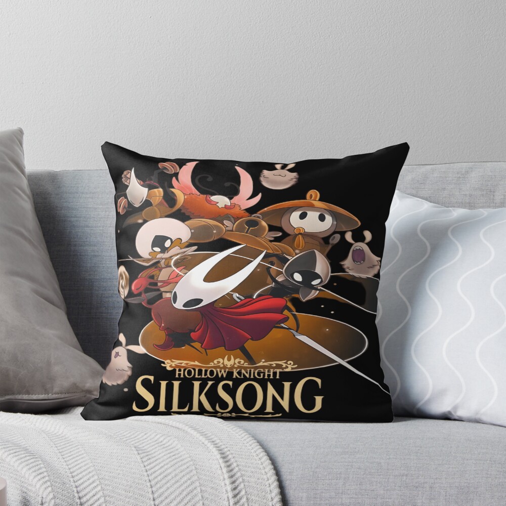 Cartoon Cute Game Character Gaming Retro Throw Pillow