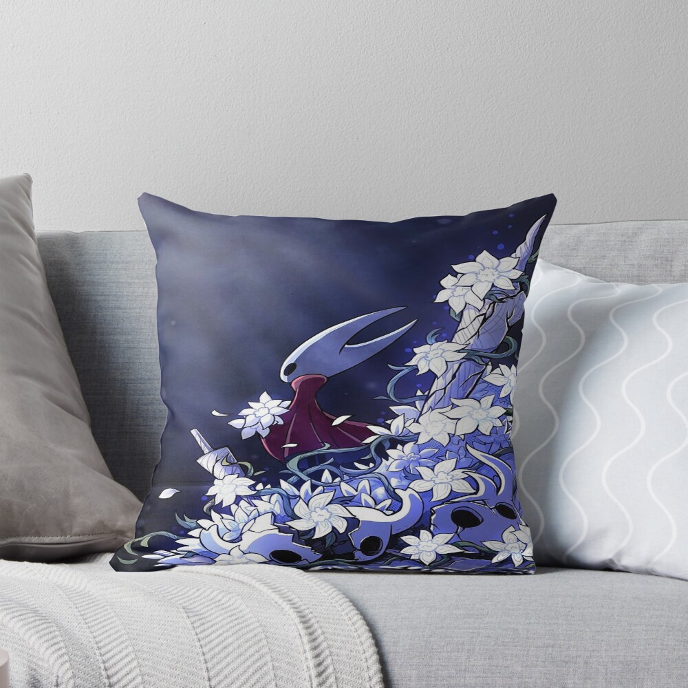 Hollow Knight Hornet Throw Pillow