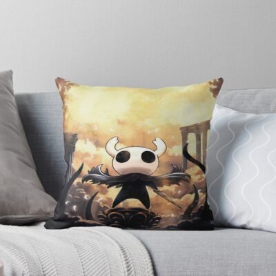 The Knight Dream Realm Throw Pillow